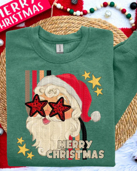 Retro Santa Sweatshirt