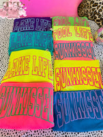 Sunkissed Puff Print Tee