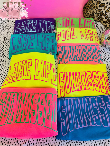 Sunkissed Puff Print Tee