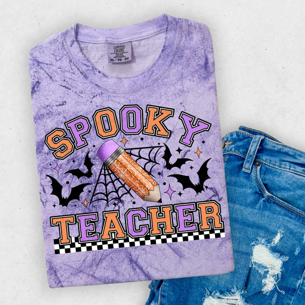 Spooky Teacher Tee