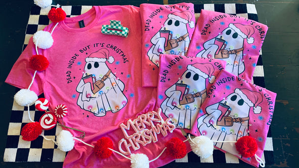 Dead Inside But It's Christmas Tee