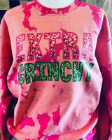 Extra Grinchy Faux Sequin Sweatshirt