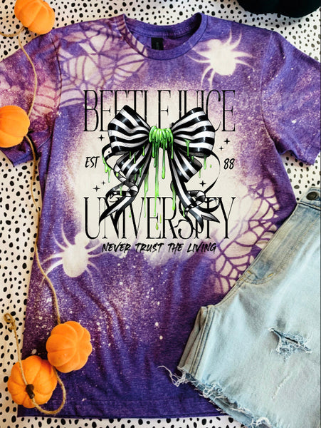 Beetle Juice University Tee