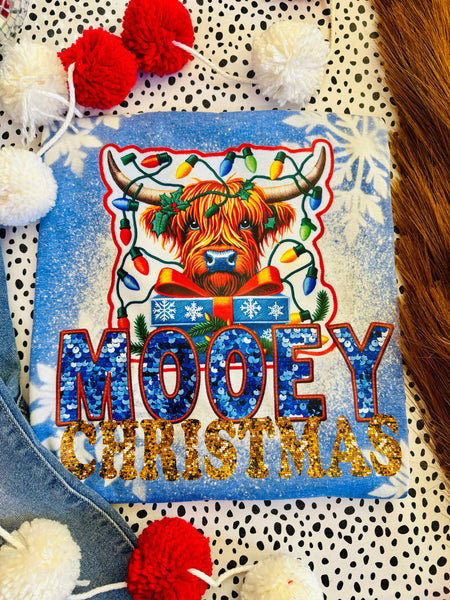 Christmas Cow Sweatshirt