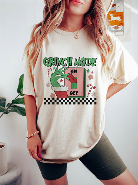 Grinch Mode On Tee