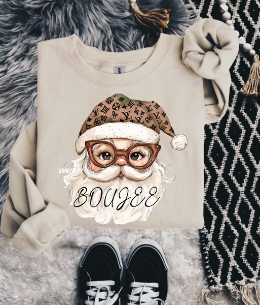Boujee Santa Sweatshirt