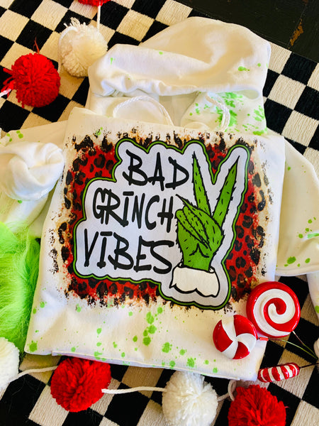 Bad Grinch Vibes Sweatshirt/Hoodie/Tee
