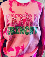 Extra Grinchy Faux Sequin Sweatshirt