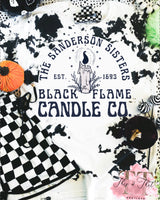 Sanderson Sisters Black Flame Candle Tee
