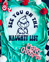 See You On The Naughty List Tee