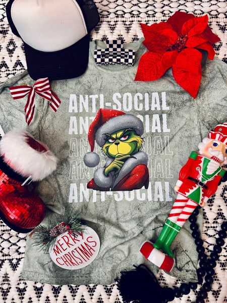 Anti-Social Green Man Tee