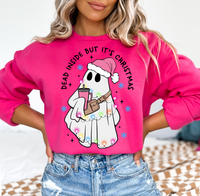 Dead Inside But It's Christmas Sweatshirt