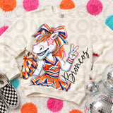 Delulu Rocking Cheer Mascots Tee/Sweatshirt