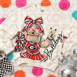 Delulu Rocking Cheer Mascots Tee/Sweatshirt