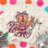 Delulu Rocking Cheer Mascots Tee/Sweatshirt