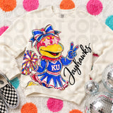 Delulu Rocking Cheer Mascots Tee/Sweatshirt