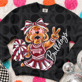 Delulu Rocking Cheer Mascots Tee/Sweatshirt