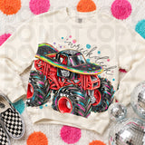 Delulu Monster Truck Tee/Sweatshirt