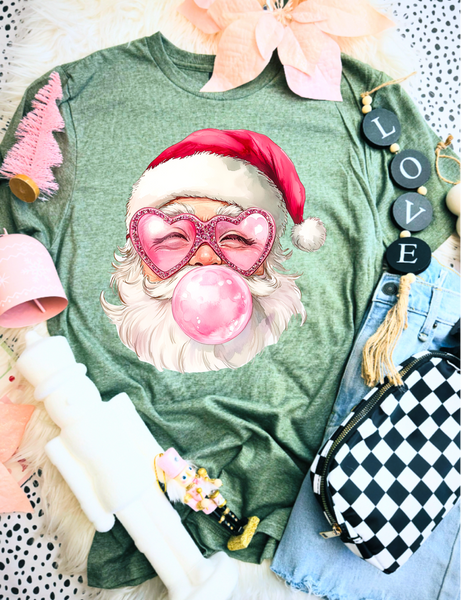 Santa Bubble Tee