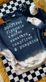 Bonfires Flannels S’mores Sweaters Campfires & Pumpkins Sweatshirt