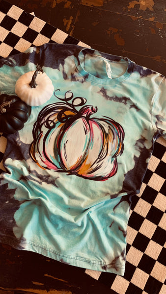 Watercolor Pumpkin Tee