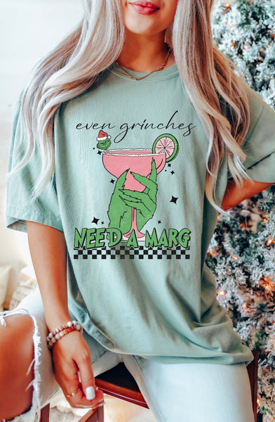Even Grinches Need A Marg Tee