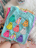 Colorful Ghosts Tee
