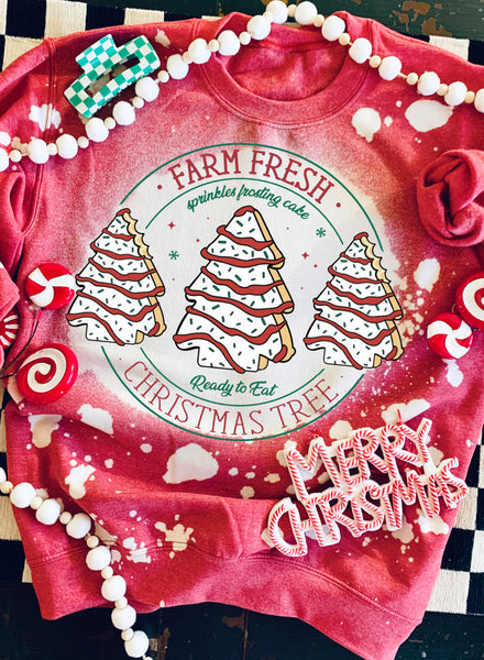 Farm Fresh Christmas Trees Sweatshirt