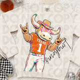 Delulu Rocking Football Mascots Tee/Sweatshirt