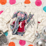 Delulu Rocking Football Mascots Tee/Sweatshirt