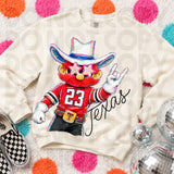 Delulu Rocking Football Mascots Tee/Sweatshirt