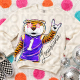 Delulu Rocking Football Mascots Tee/Sweatshirt