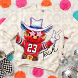 Delulu Rocking Football Mascots Tee/Sweatshirt