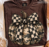 Fall Camo Pumpkin Tee