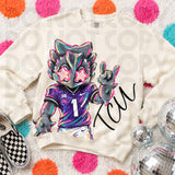 Delulu Rocking Football Mascots Tee/Sweatshirt