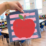 Apple (Pink Stripes) Tee