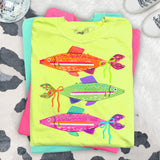 Bright Fish With Bows Tee