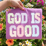 Faux Fabric God Is Good Tee
