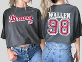 98 Braves Wallen Tee