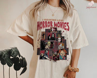 I Freaking Love Horror Movies Tee