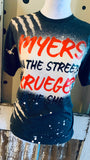 Myers In The Streets Krueger In The Sheets Tee