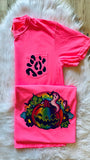 Neon Spooky Pocket Tee