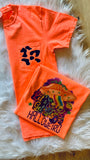 Neon Spooky Pocket Tee