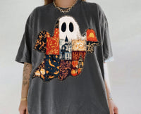 Faux Patch Ghost Tee