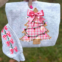 Pink Bow Tree Sweatshirt