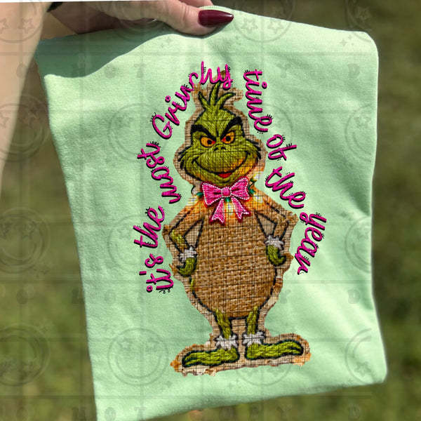 It's The Most Grinchy Time Of The Year Tee