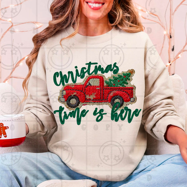 Christmas Time Is Here Sweatshirt