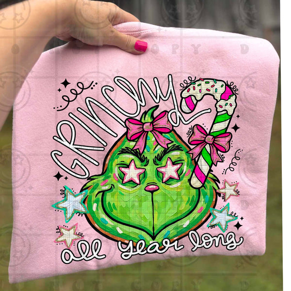 Grinchy All Year Long Tee