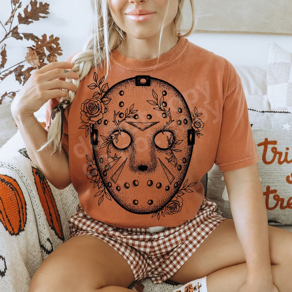 Halloween Jason Face Tee
