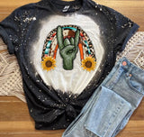 Cactus Peace Sign Tee